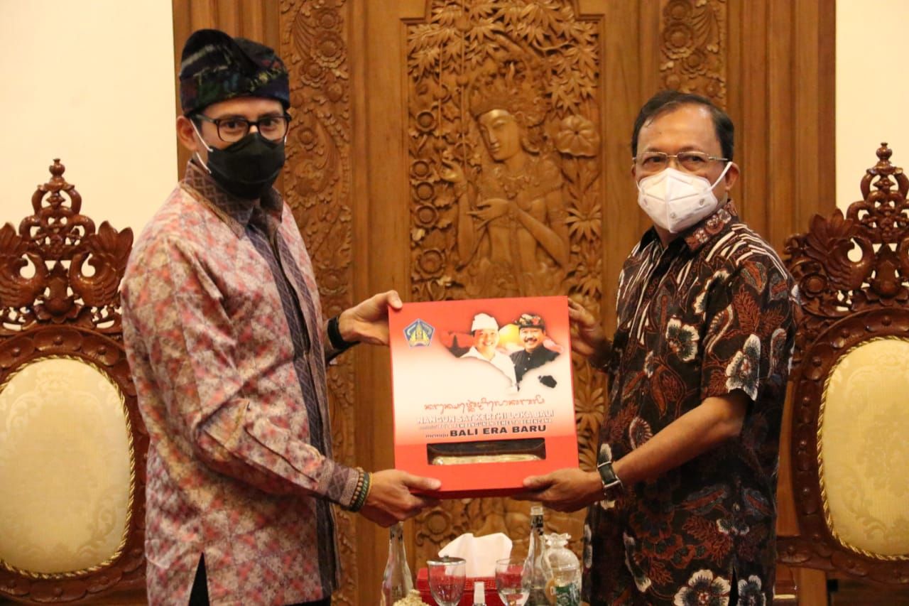 podiumnews.com-Menparekraf Dukung 100 Persen Pariwisata Berbasis Budaya Bali